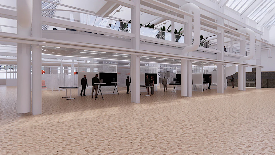 Daten statt Diesel: der „Digital Factory Campus“ im Mercedes-Werk Marienfelde.