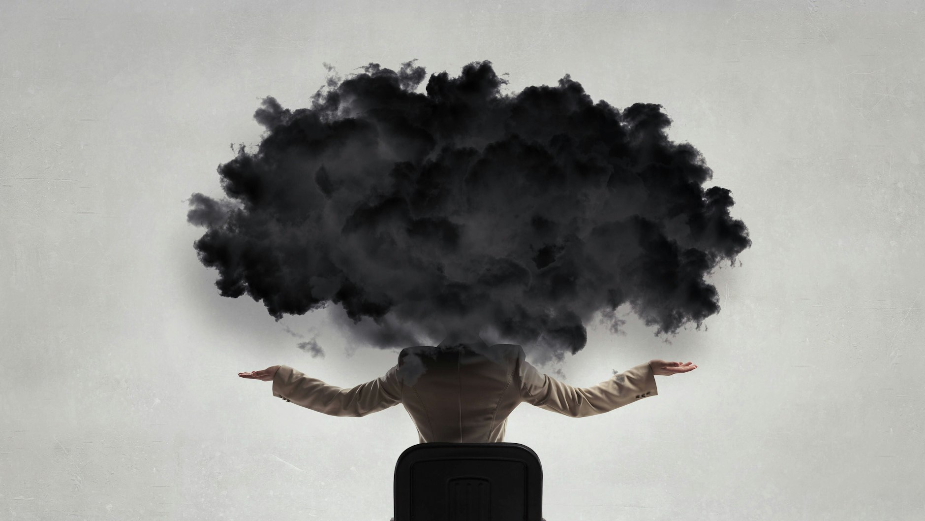 Manchmal hängen negative Gedanke und Gefühle wie eine Gewitterwolke über uns. Aber wir können sie vertreiben.