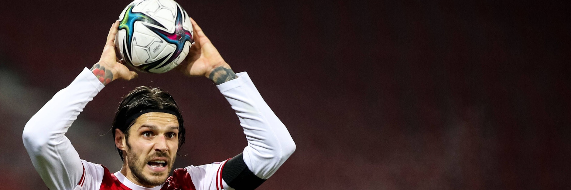 Will mit dem Schwung seines ersten Länderspieltores nun auch gegen Hertha BSC gewinnen: Unions Christopher Trimmel. 