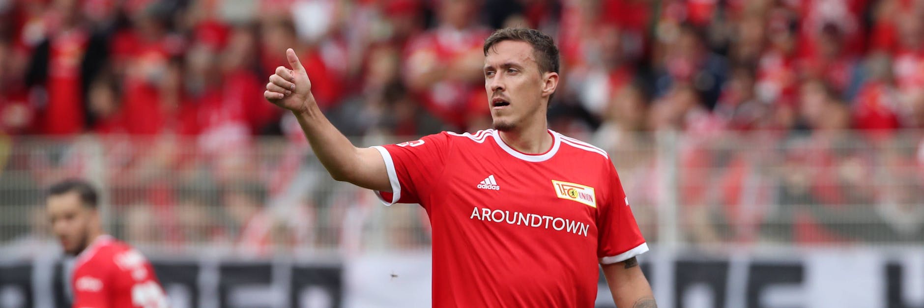 Daumen hoch fürs Derby: Unions Max Kruse ist fit für den Hit gegen Hertha BSC.