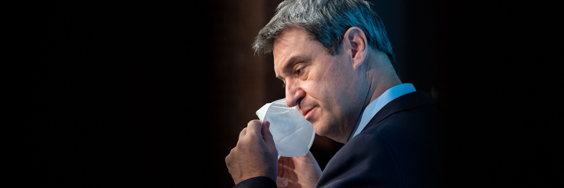 Markus Söder (CSU), Ministerpräsident von Bayern, reagiert auf die dramatisch steigenden Corona-Zahlen in Bayern.