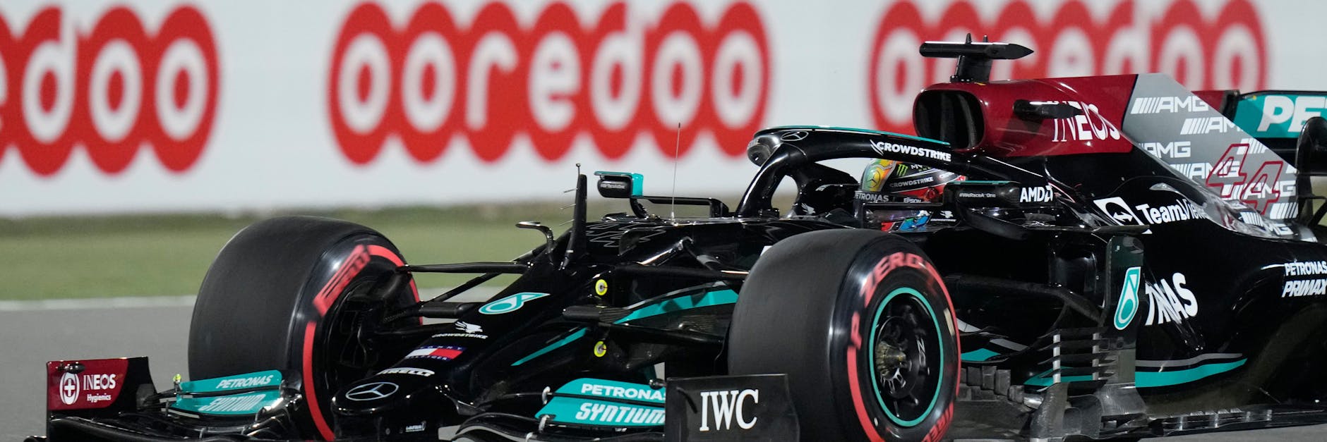 Mercedes-Pilot Lewis Hamilton hatte beim Qualifying für den Katar-GP die Nase vorn.