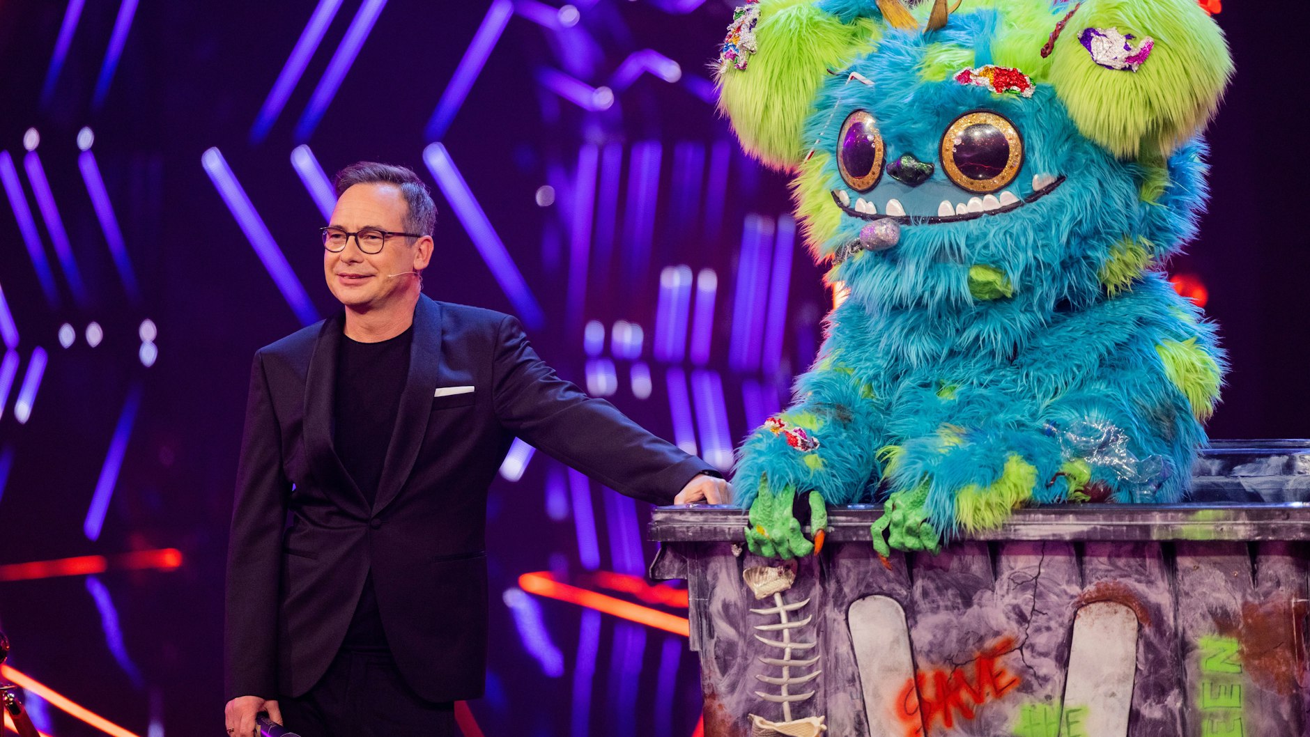 Matthias Opdenhövel moderiert auch die erste Staffel von „The Masked Dancer“.