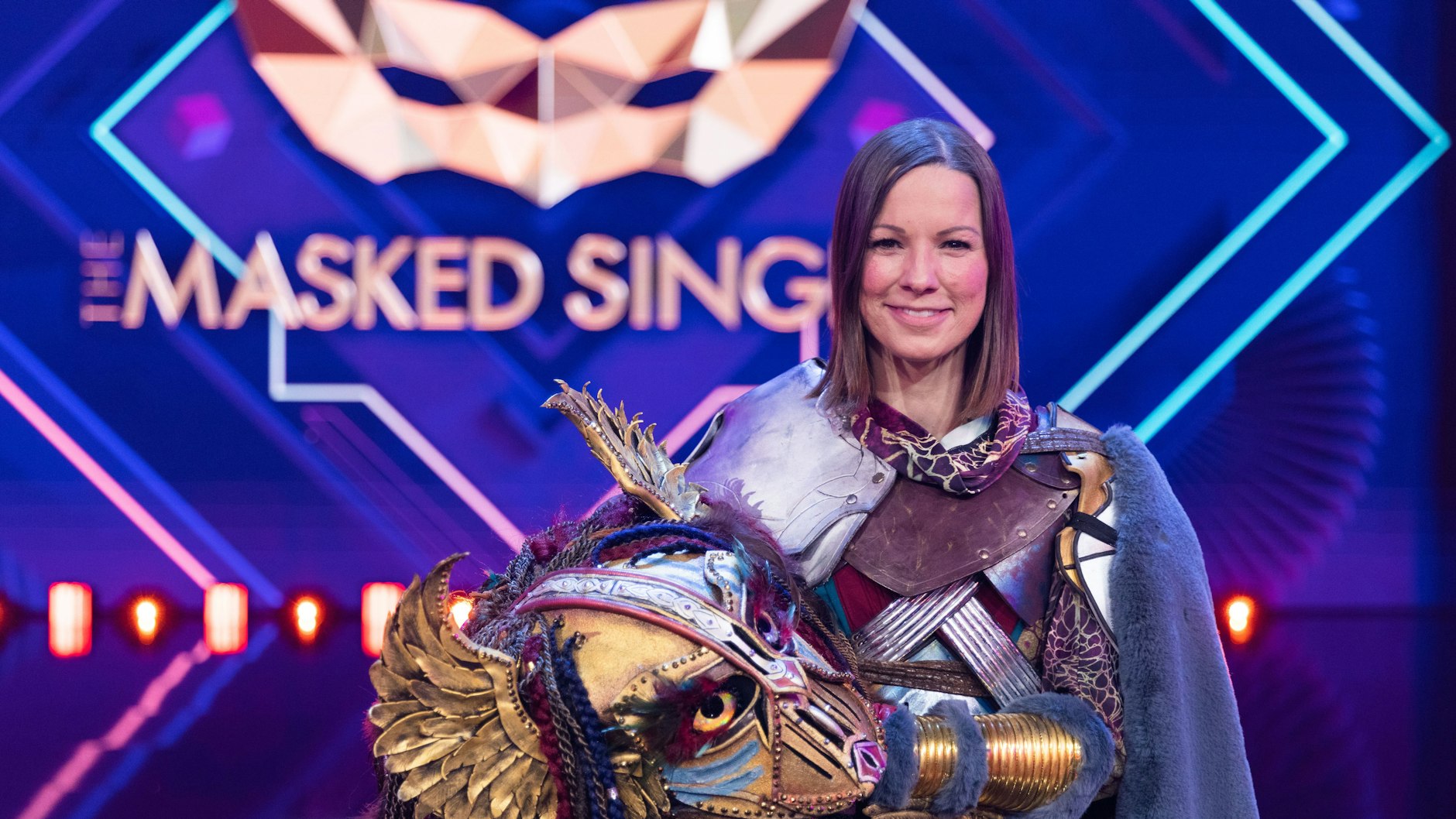 Sängerin Christina Stürmer landete als Heldin auf dem dritten Platz.