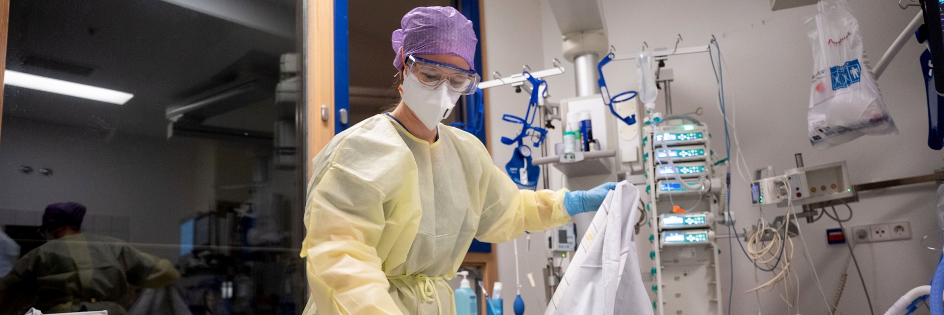 Krankenpflegerin Meryl Meister hat einen sehr harten Berufsalltag während der Corona-Pandemie.&nbsp;