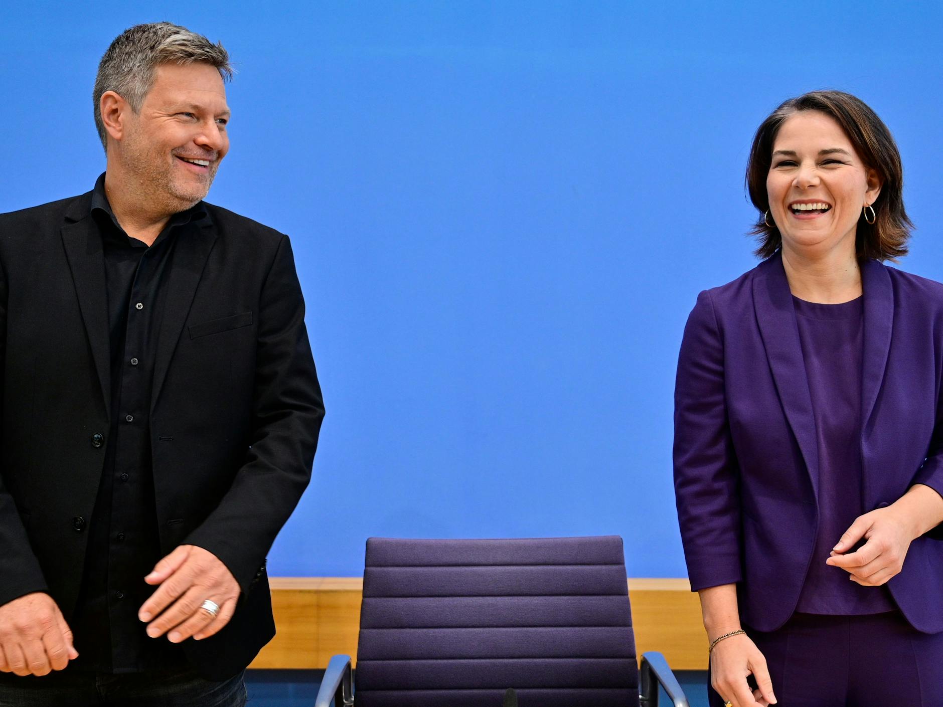 Robert Habeck und Annalena Baerbock: Wenn die Agenturen recht behalten, wird er Wirtschafts- und Klima-Minister, sie Außenministerin.