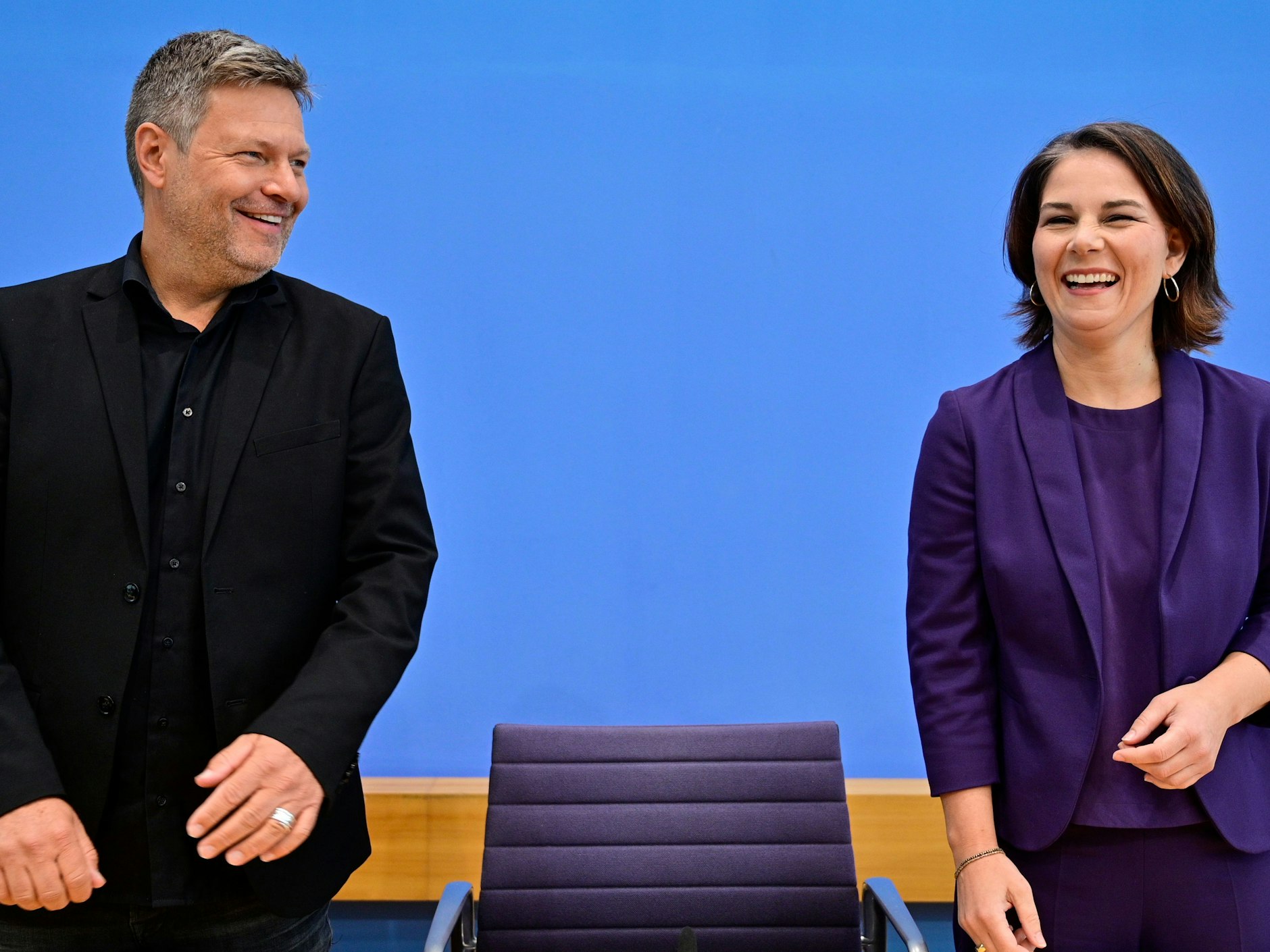Robert Habeck und Annalena Baerbock: Wenn die Agenturen recht behalten, wird er Wirtschafts- und Klima-Minister, sie Außenministerin.