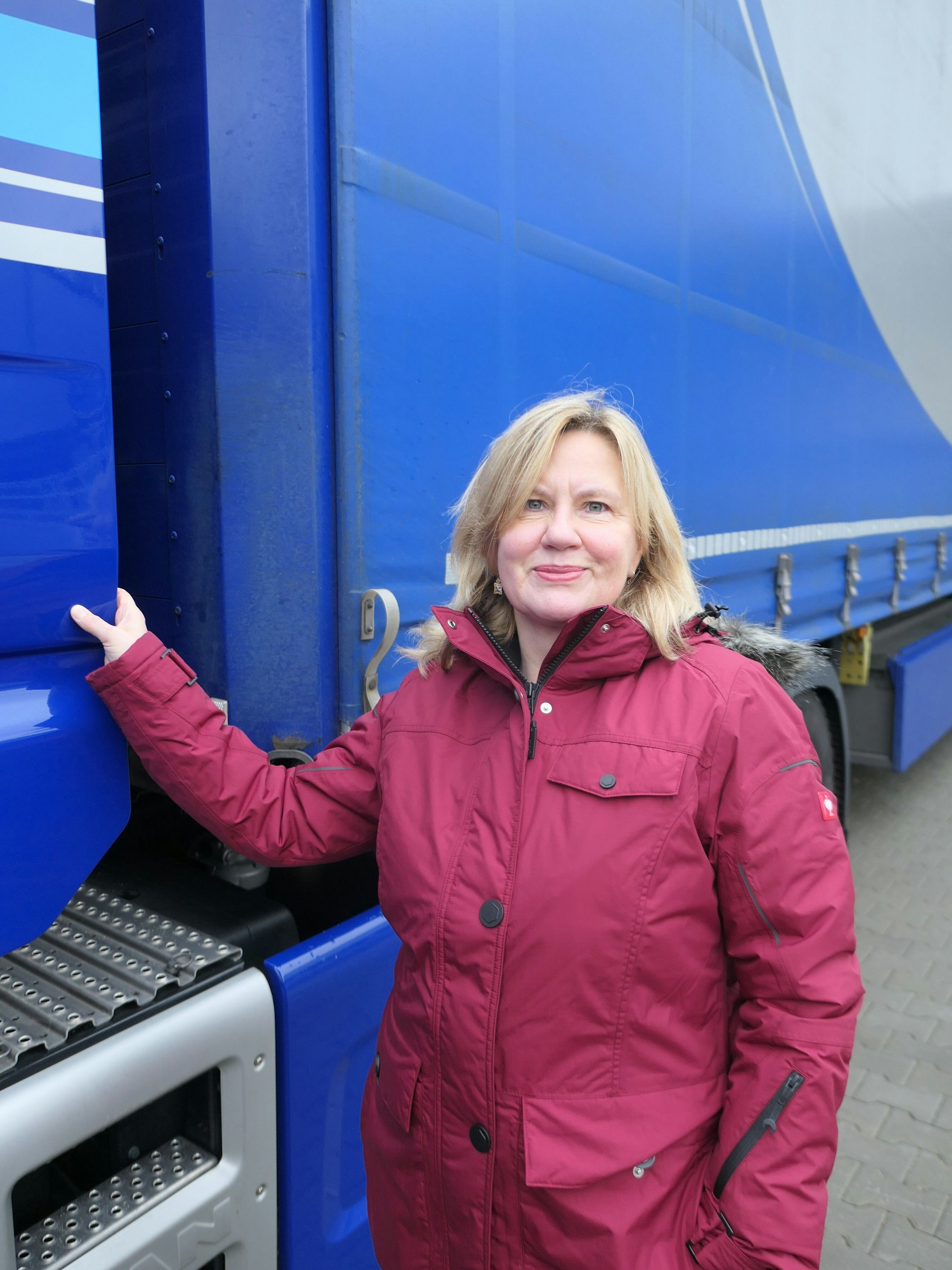 Ramona Sabelus vertritt als Verbandspräsidentin die Interessen von Berliner und Brandenburger Fuhrunternehmen.