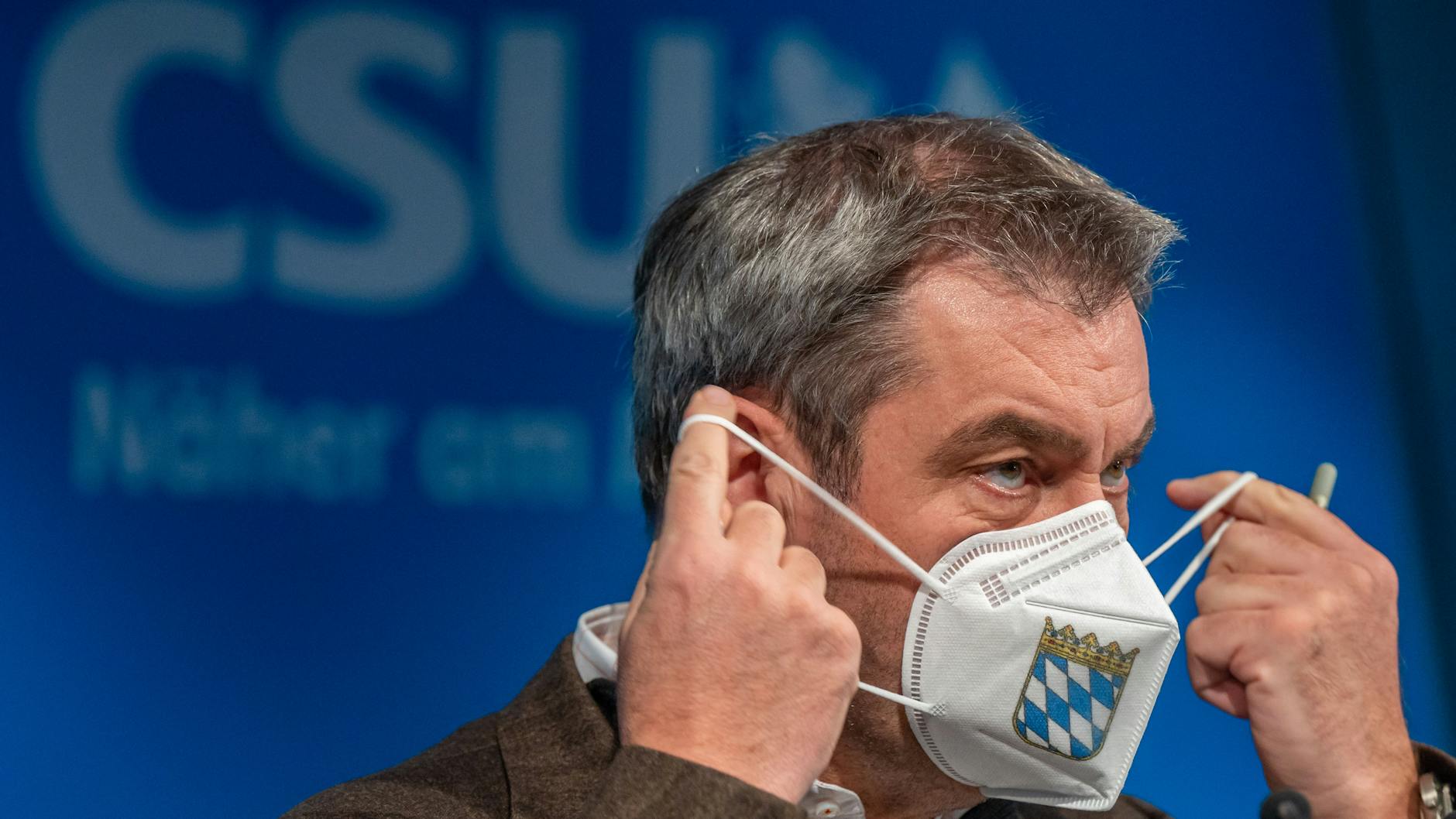 Markus Söder, CSU-Parteivorsitzender und Ministerpräsident von Bayern 