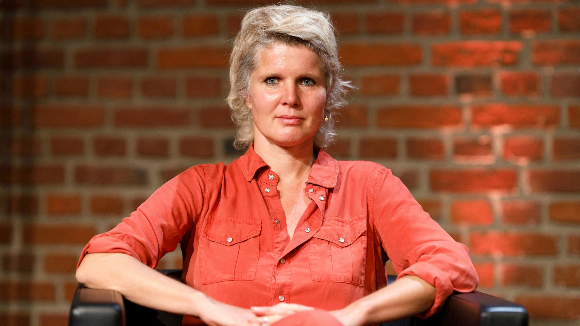 Svenja Flaßpöhler im September bei einem Philosophie-Festival zum Thema: Was macht uns resilient?