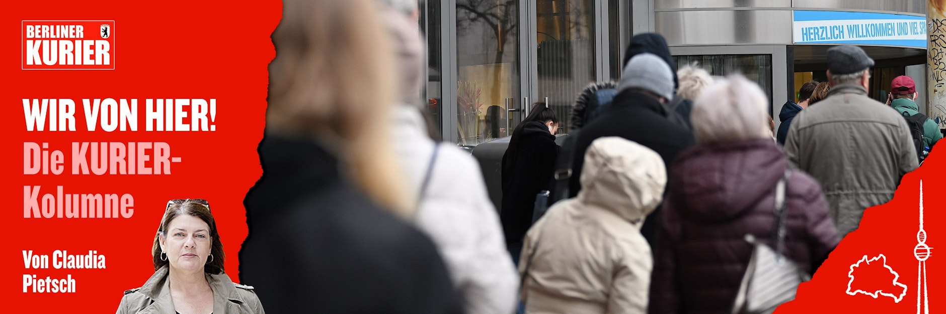 Das Warten mit vielen anderen Menschen in einer Schlange - das haben viele Berliner in diesem Jahr wohl  deutlich häufiger erlebt und durchgestanden als in den Vorjahren.    