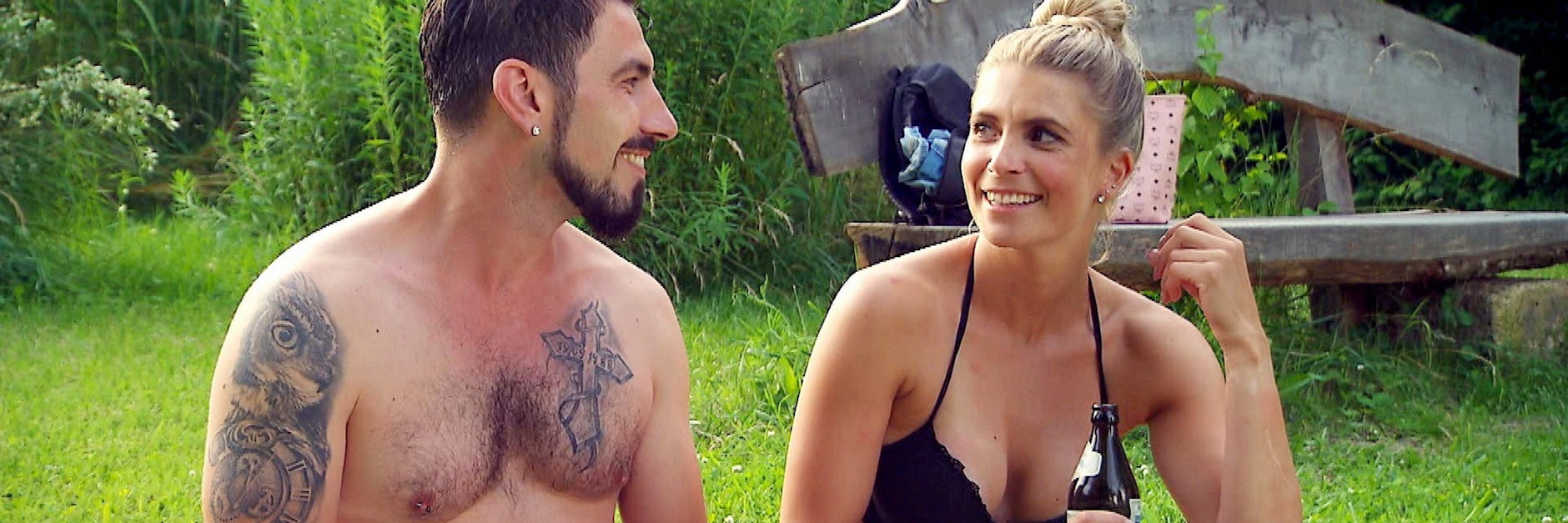 Bauer Mathias will bei „Bauer sucht Frau“ Kosmetikerin Sabrina näher kennenlernen.