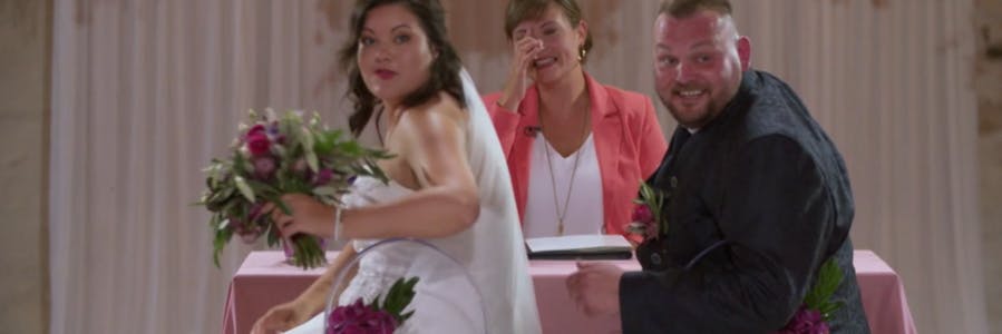 Simone und Marcus starten nach der „Hochzeit auf den ersten Blick“ in das Abenteuer Ehe.