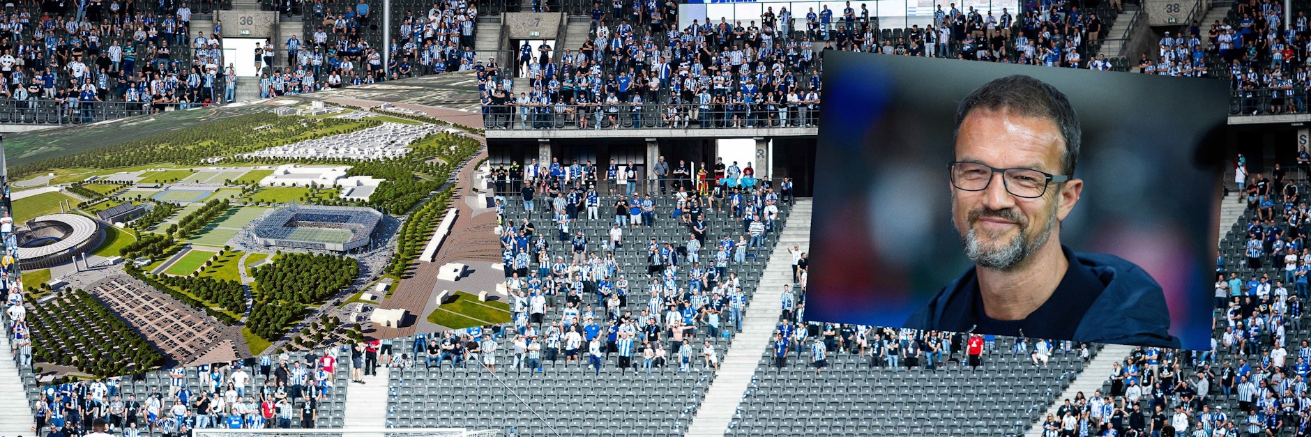 Während die Situation mit den Ultras in der Ostkurve festgefahren zu sein scheint, schöpft Herthas Fredi Bobic&nbsp; Hoffnung in der Stadion-Debatte. 