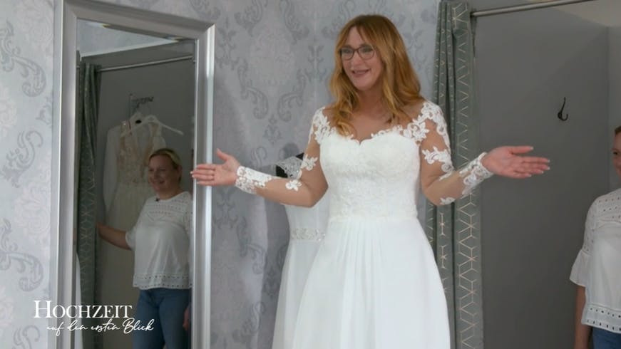 Manuela ist bereit für ihre „Hochzeit auf den ersten Blick“.