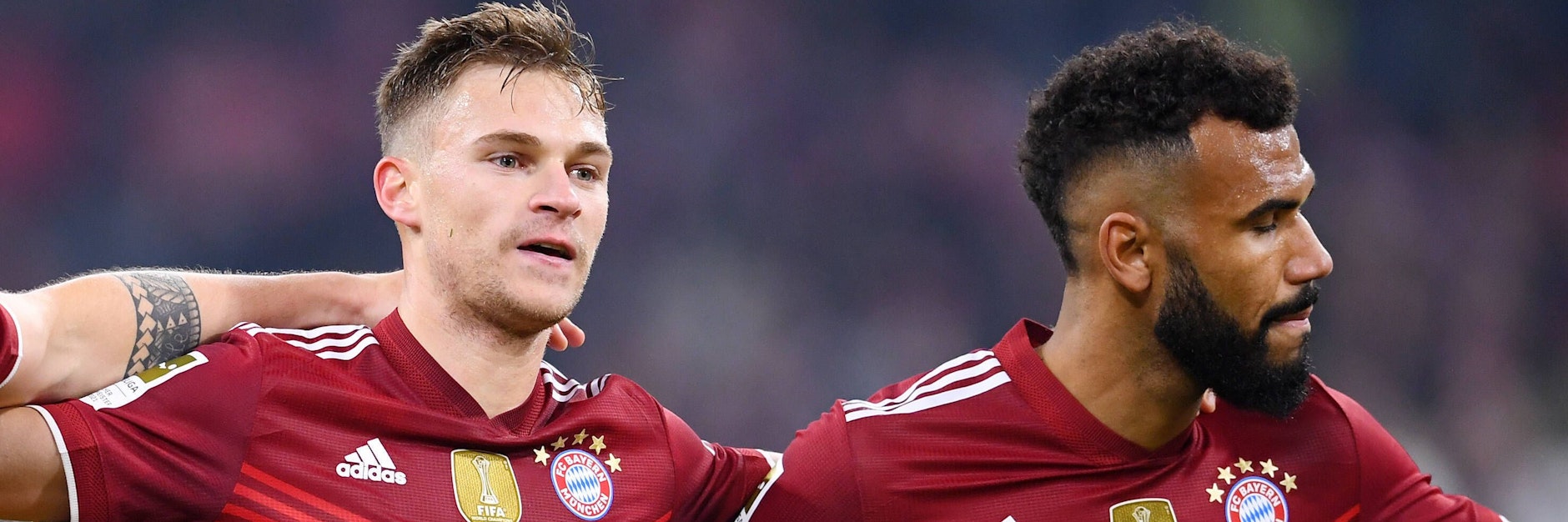  Joshua Kimmich und Eric Maxim Choupo-Moting bei einem Spiel Anfang November. 