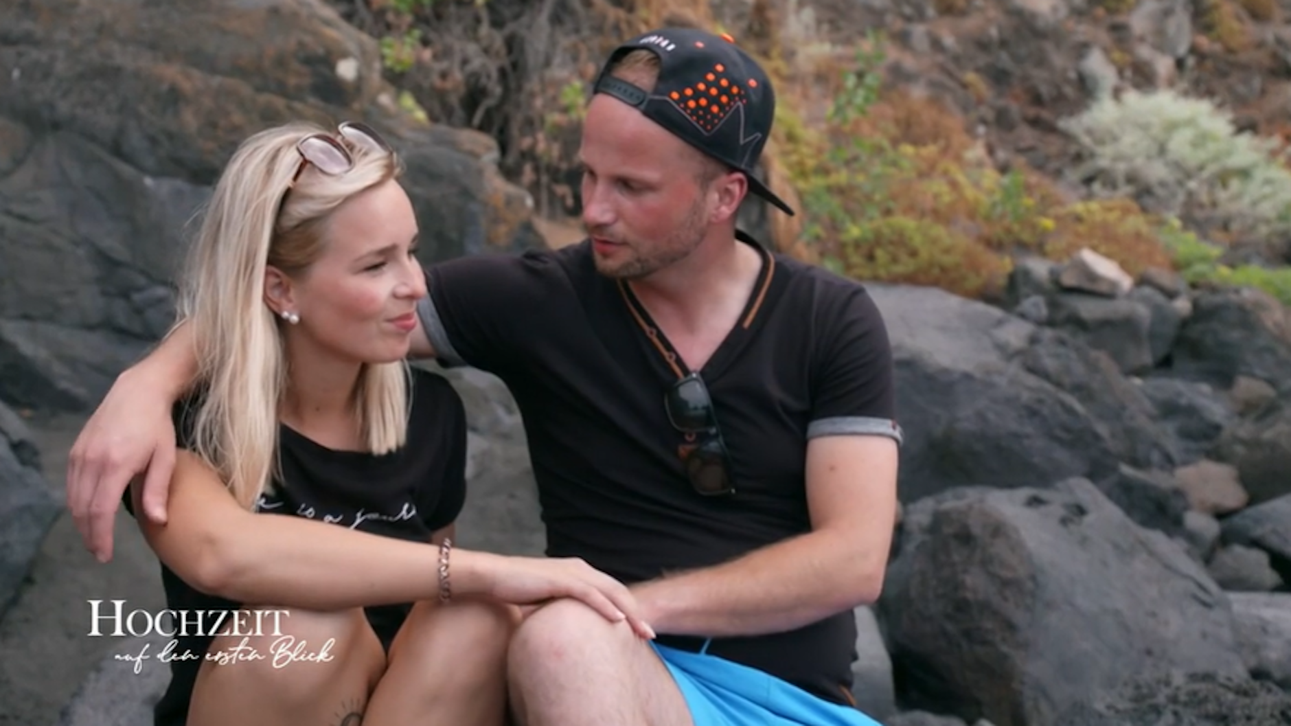 Haben bei „Hochzeit auf den ersten Blick“ geheiratet und werden sich jetzt ihrer Gefühle bewusst: Selina und Michael.