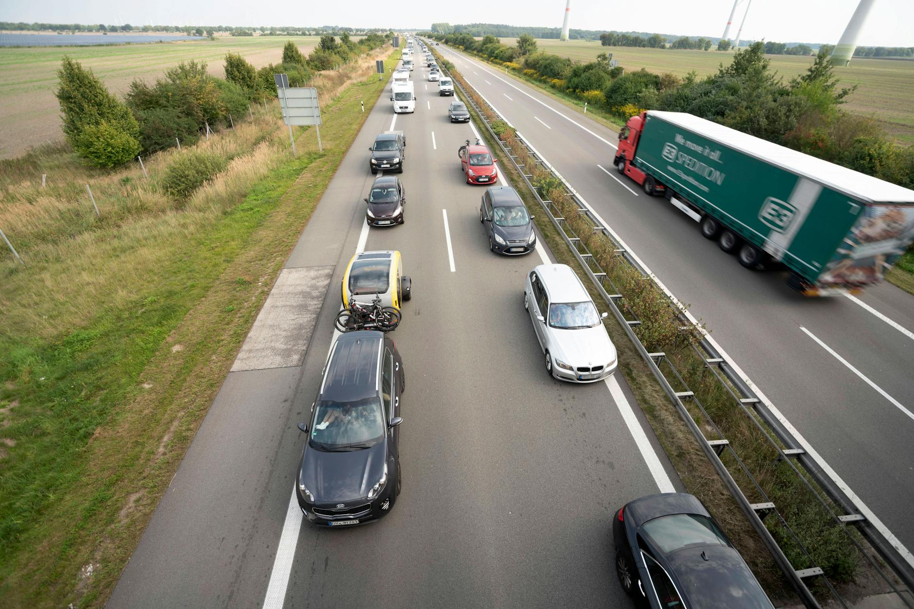 Abschnitt der Autobahn 20