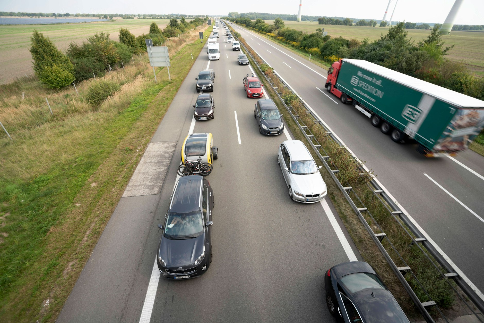 Abschnitt der Autobahn 20