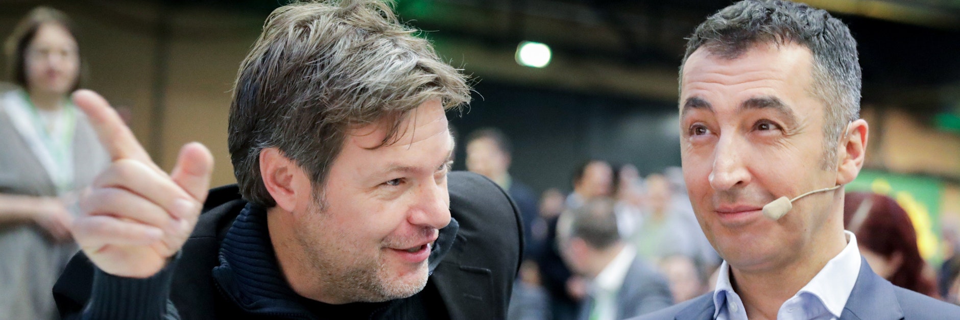 Die Grünen-Politiker Robert Habeck und Cem Özdemir (Archivfoto). 