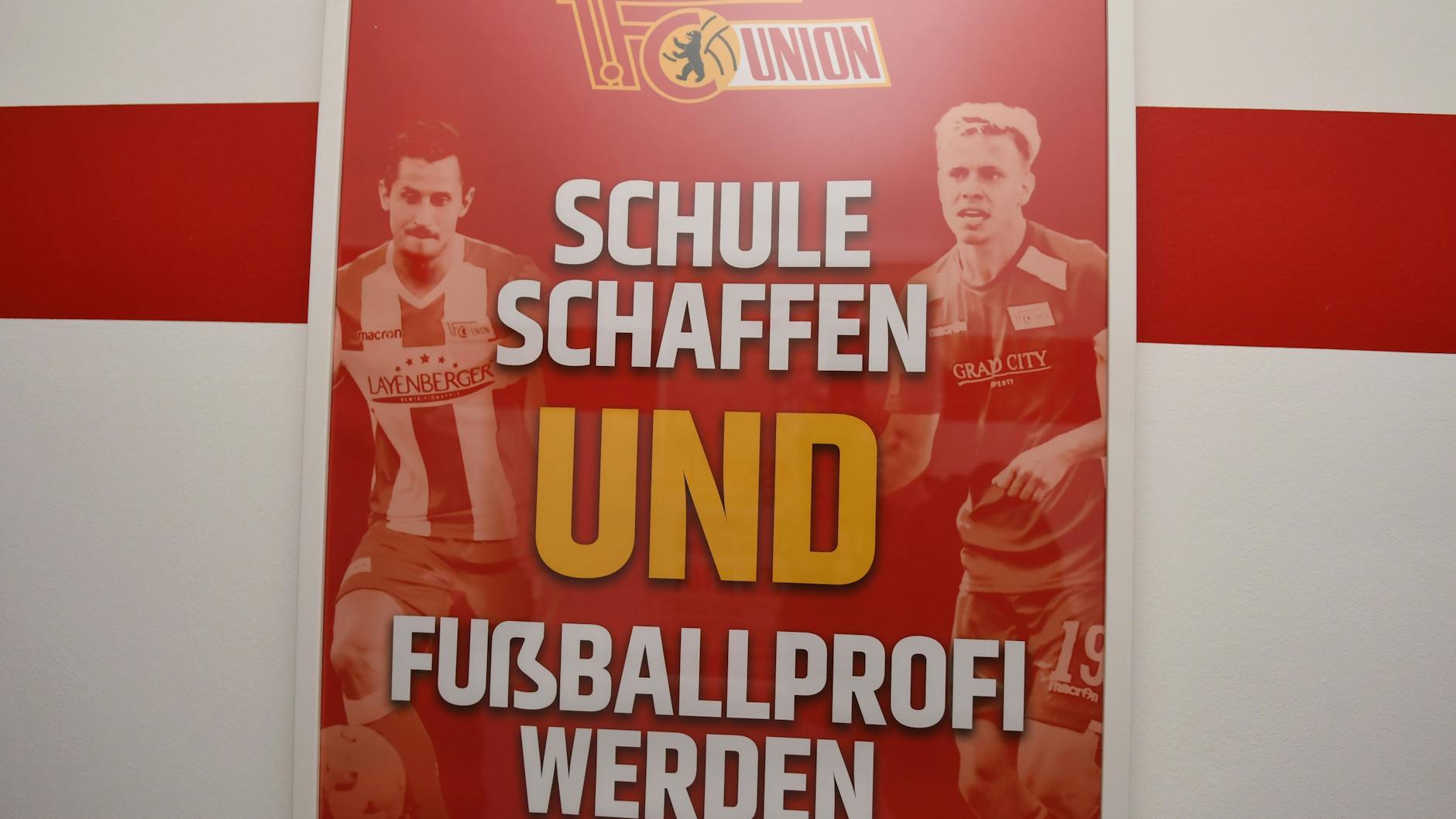 Schule schaffen und Union-Fußballprofi werden: Das schaffen nur die Allerwenigsten.