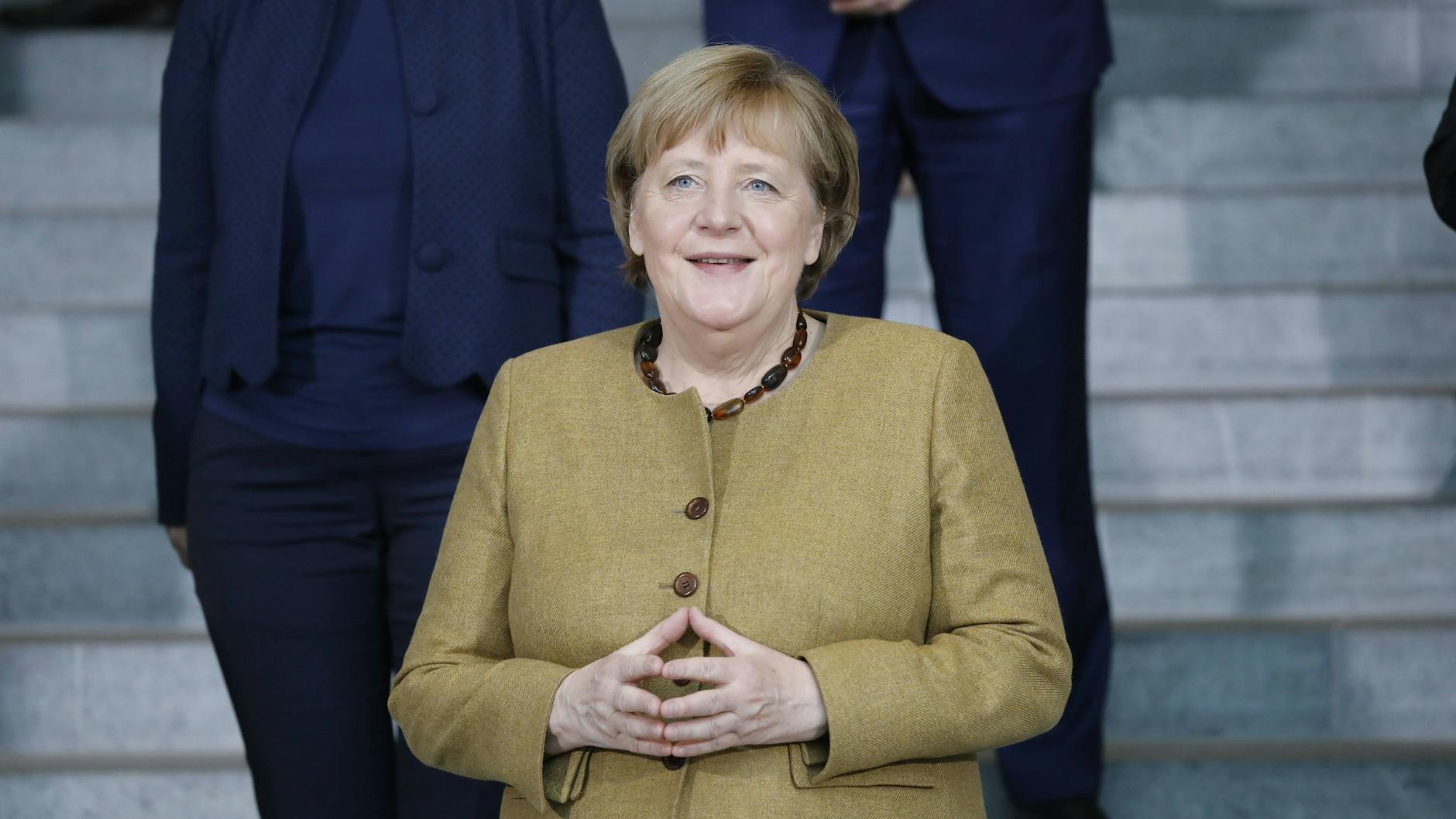 Die Bundeswehr verabschiedet Kanzlerin Angela Merkel am 2. Dezember (Archivbild).