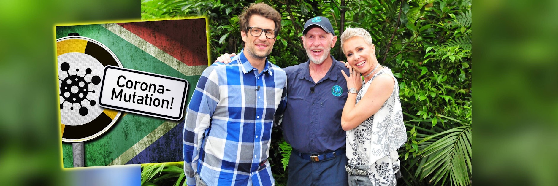 Steht das Dschungelcamp wegen der neuen Corona-Variante B.1.1.529 unter Beobachtung.