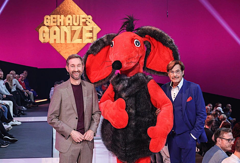 Moderieren die Neuauflage von „Geh aufs Ganze“: Daniel Boschmall (links) und Jörg Draeger (rechts).