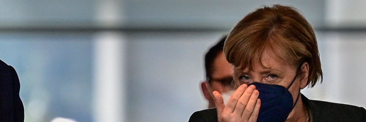 Die geschäftsführende Bundeskanzlerin Angela Merkel