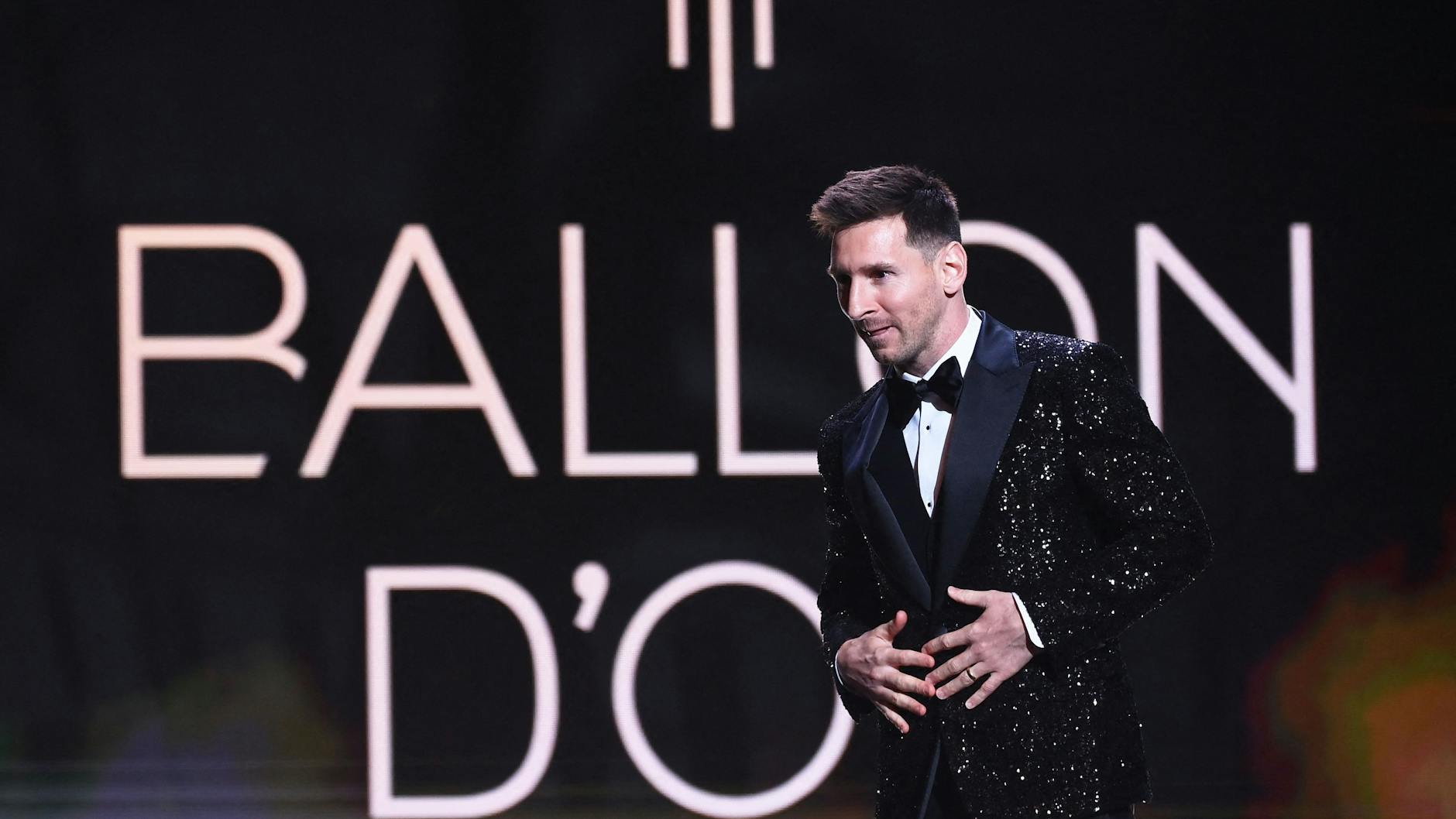 Lionel Messi erhielt den Goldenen Ball bereits zum siebten Mal in seiner Karriere.