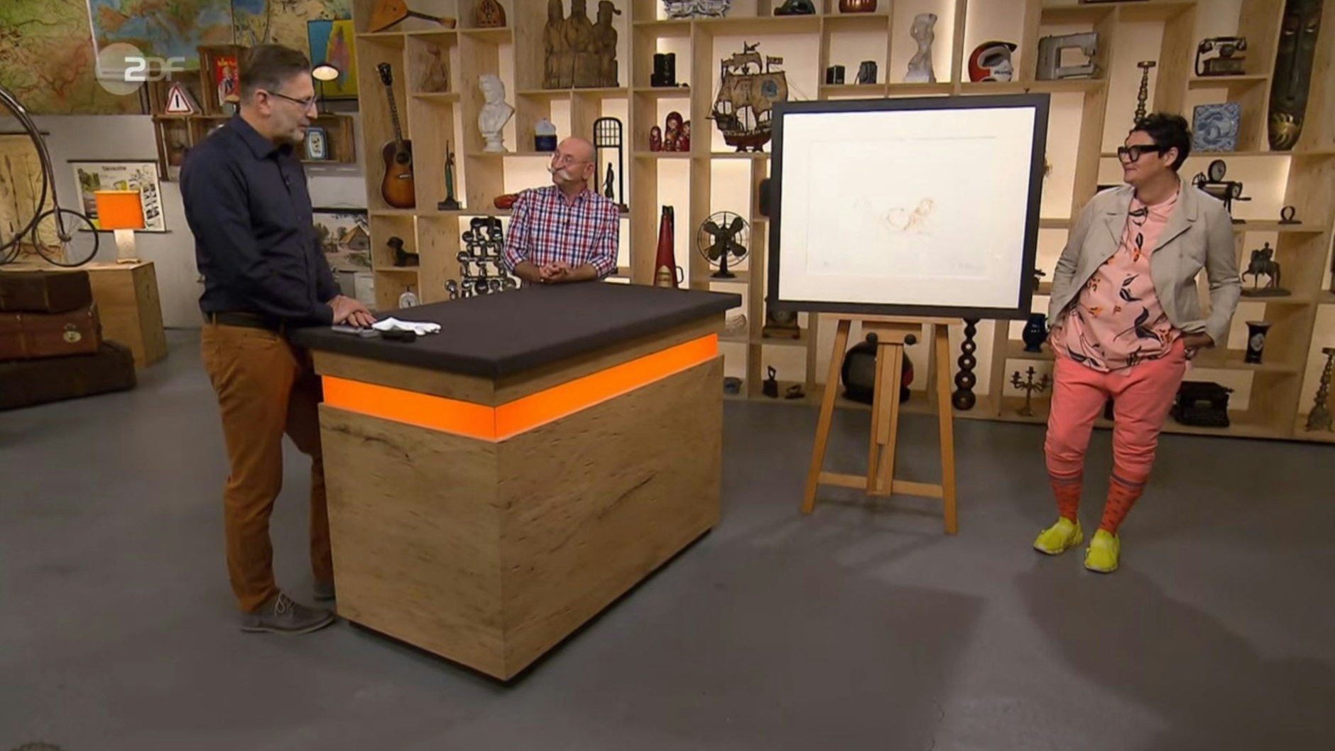 „Bares für Rares“-Experte Detlev Kümmel erklärt das wirklich außergewöhnliche Bild von John Lennon.