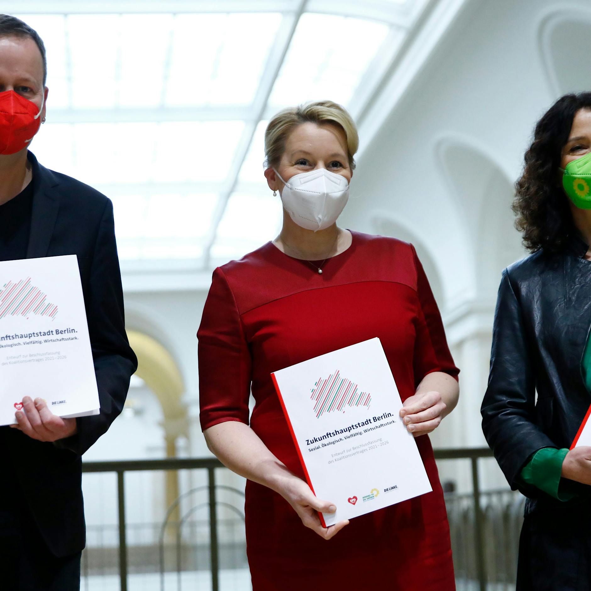 Neuer Berliner Senat: Finanzressort geht an Grüne, Stadtentwicklung an SPD