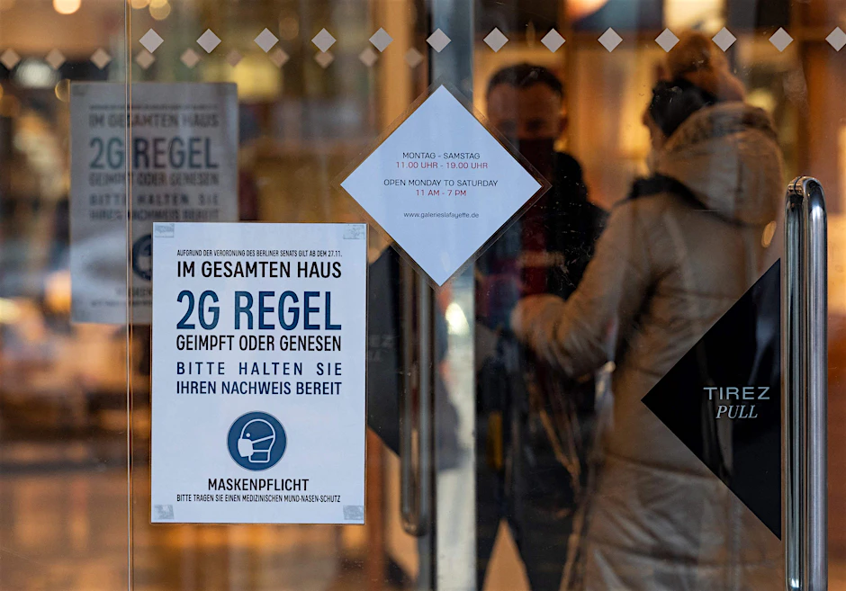 In Berlin haben seit Samstag in Geschäften nur noch Geimpfte und Genesene Zutritt (Symbolbild).