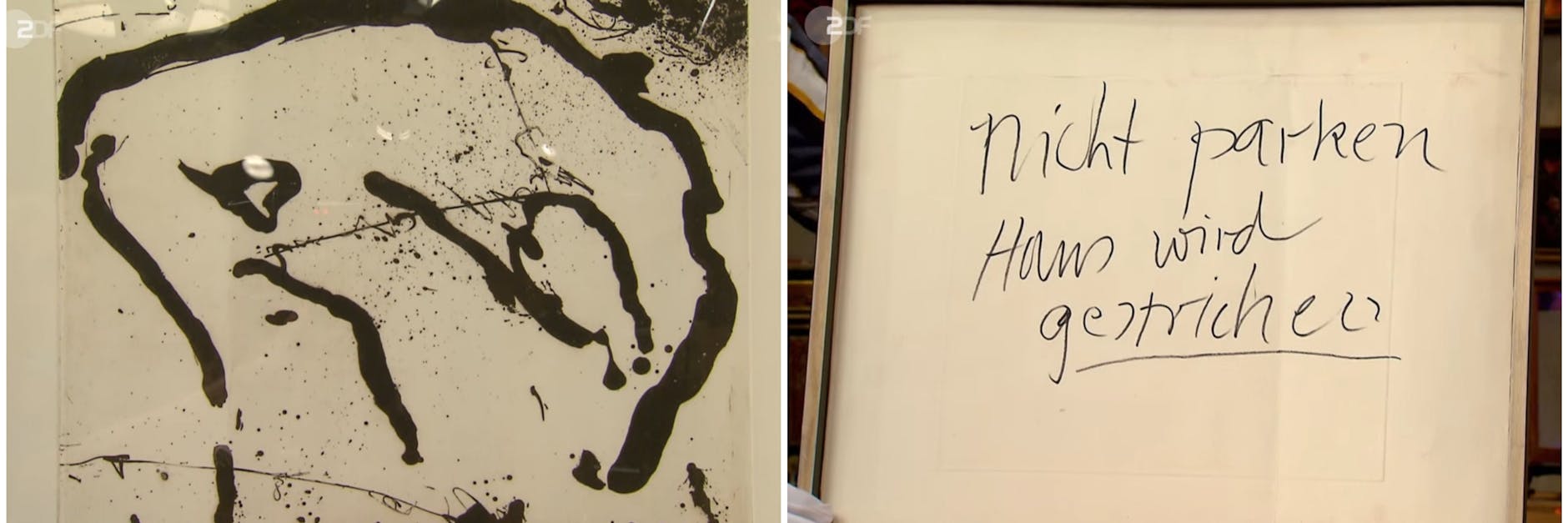 Dieses Kunstwerk, dass der Künstler selbst schon aussortiert hatte, kommt bei „Bares für Rares“ unter den Hammer.