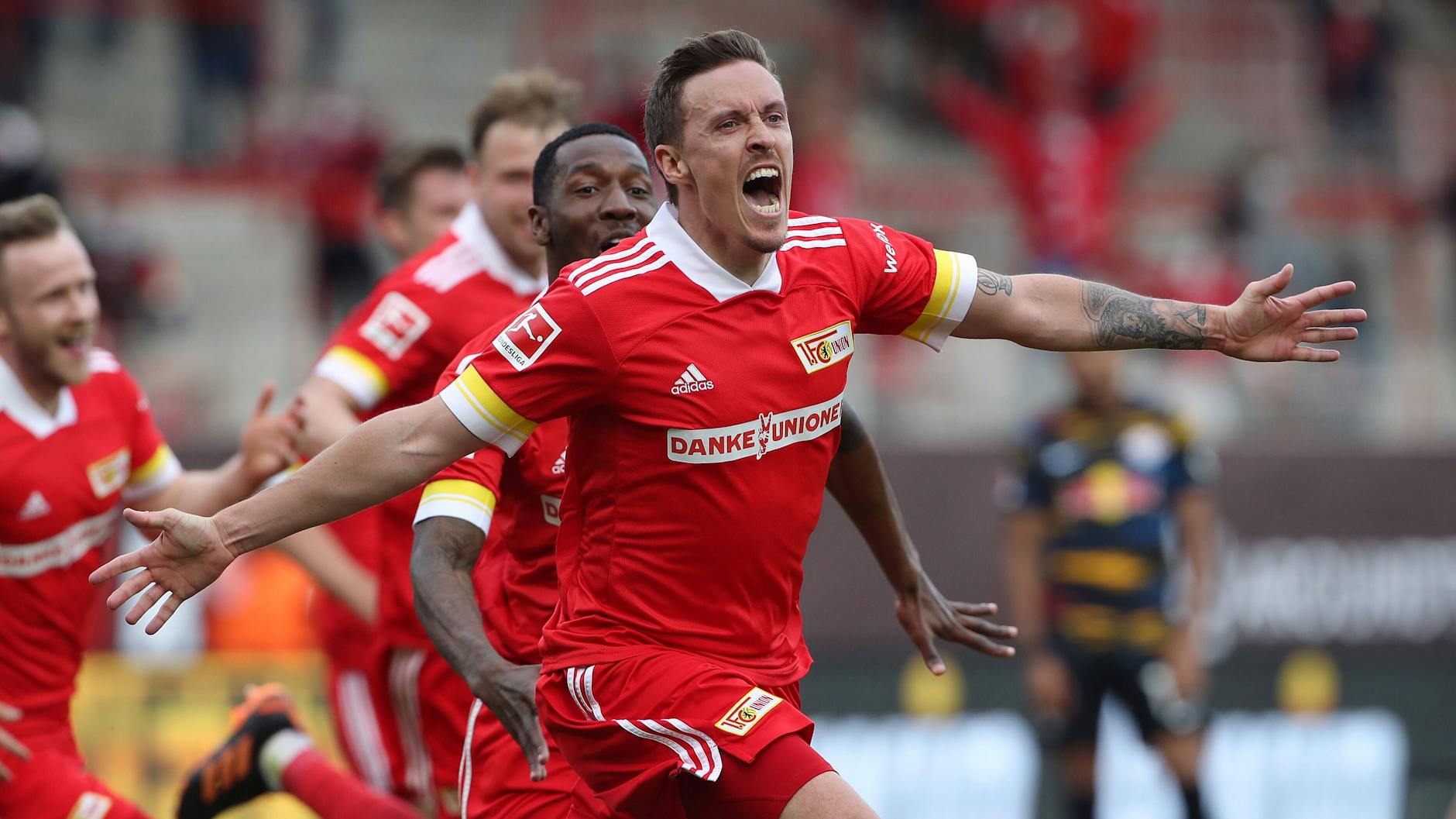 Europa-Jubel: Max Kruse erzielte vergangene Saison das 2:1 gegen Leipzig. 