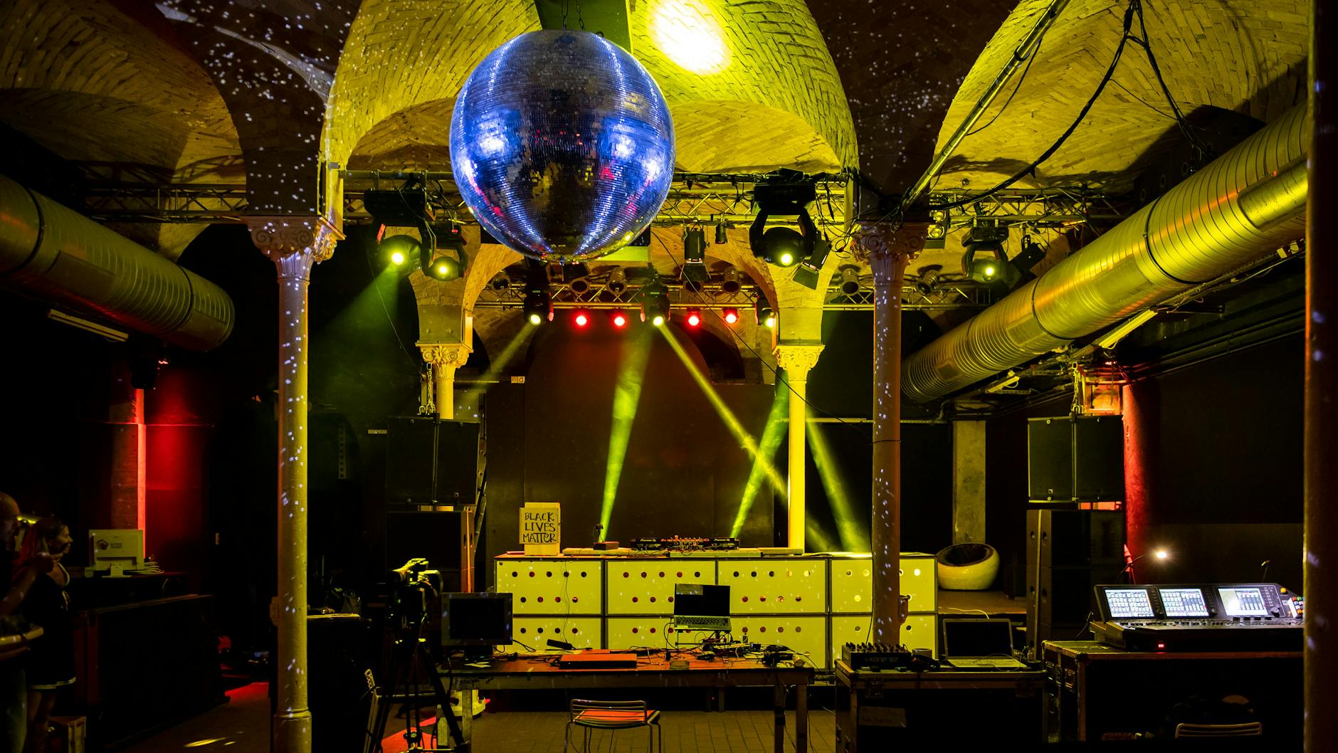 Der Nachtclub Gretchen in Berlin.