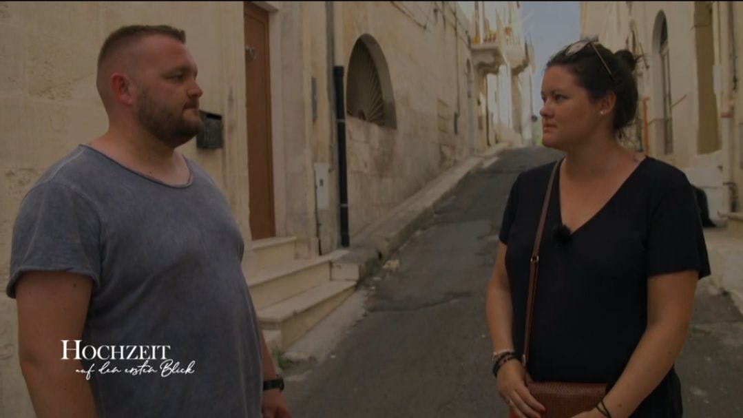 Nach der „Hochzeit auf den ersten Blick“ haben Simone und Marcus Redebedarf.