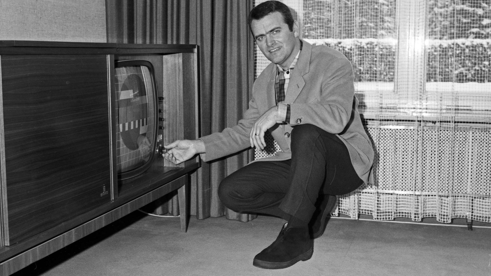 So ein Röhrenfernseher (wie hier in den 1960er Jahren) nahm ordentlich Platz weg.