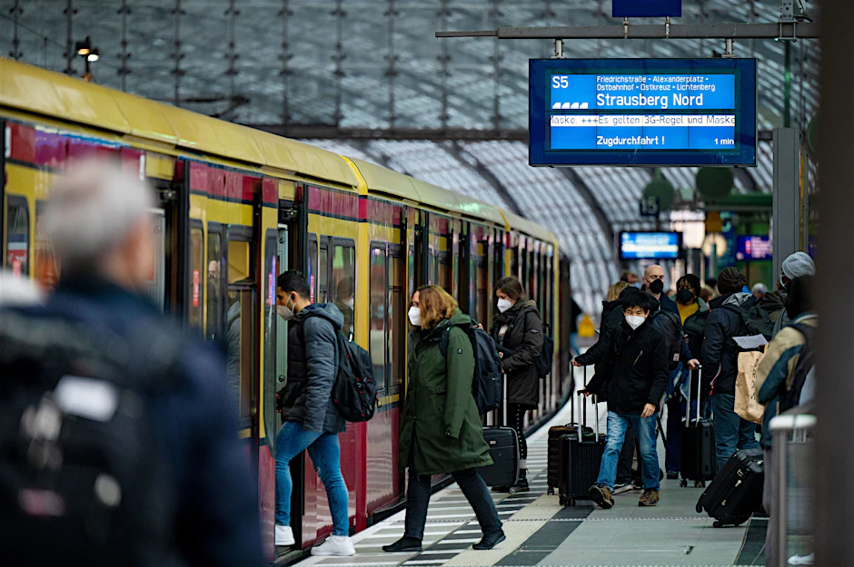 Ein Zug der S5 im Hauptbahnhof. Auch diese Linie ist von Einschränkungen betroffen.
