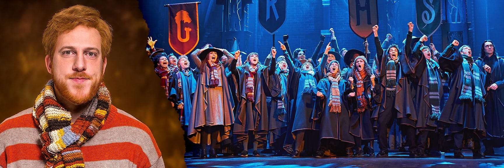 Am Wochenende feiert das Theaterstück Harry Potter und das verwunschene Kind in Hamburg Premiere - und Sebastian Witt spielt Ron Weasley.