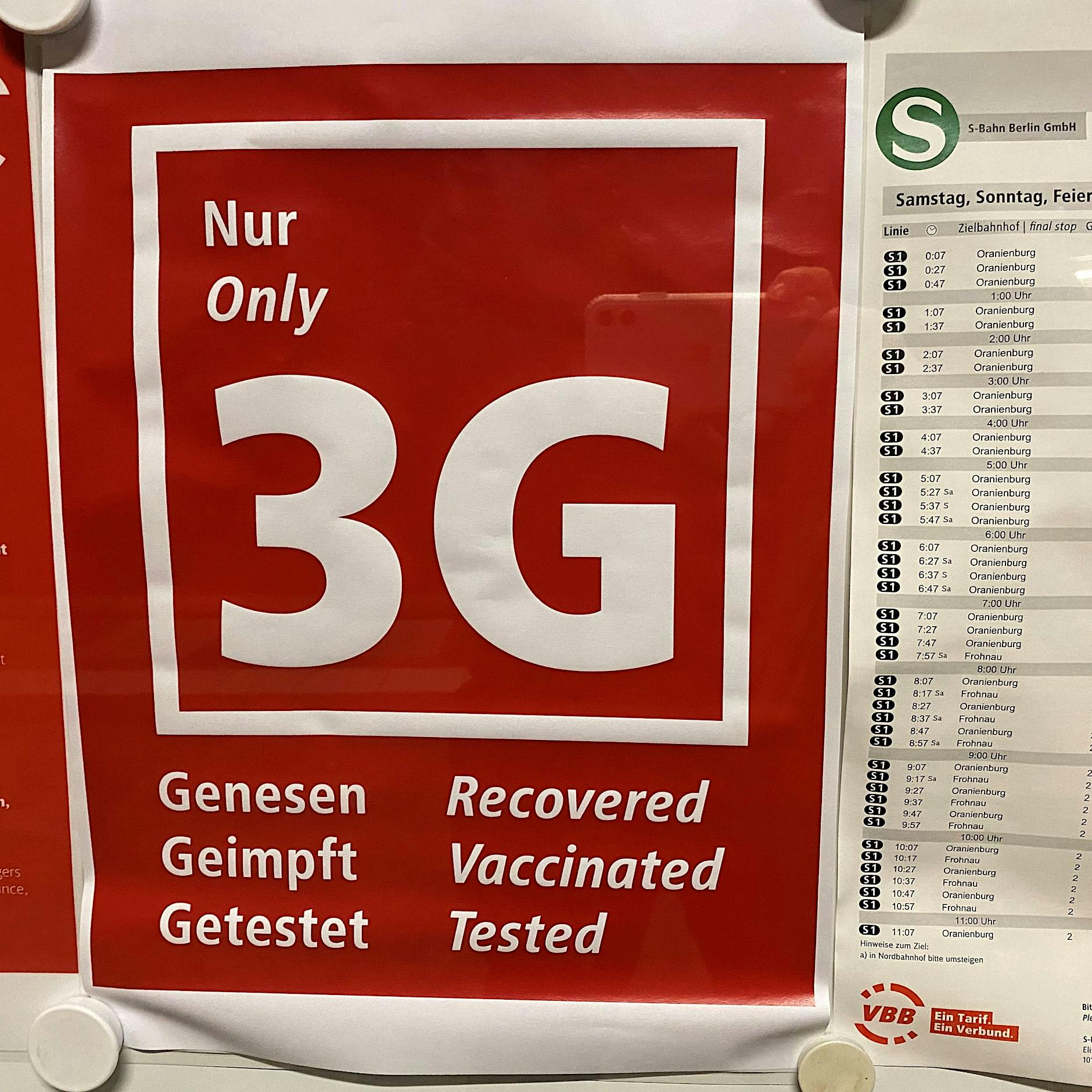 Erste Zahlen: Das ergaben die neuen 3G-Kontrollen im Berliner Nahverkehr