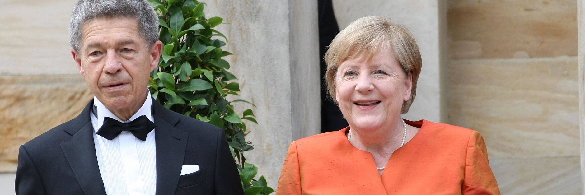 Angela Merkel und Ehemann Joachim Sauer bei den Bayreuther Festspielen 2021