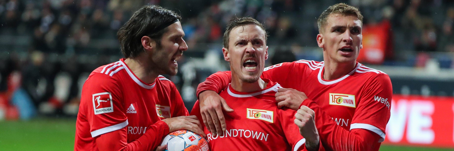 Max Kruse jubelte ausgelassen über sein Tor in Frankfurt, das seine Mini-Durstrecke als eiserner Scorer beendete. 