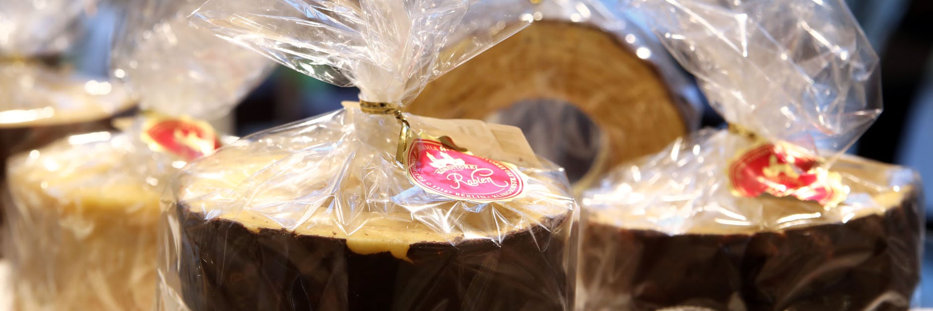 Die Konditorei Rabien in Steglitz ist bekannt für ihre Baumkuchen (Kilo ab 40€).