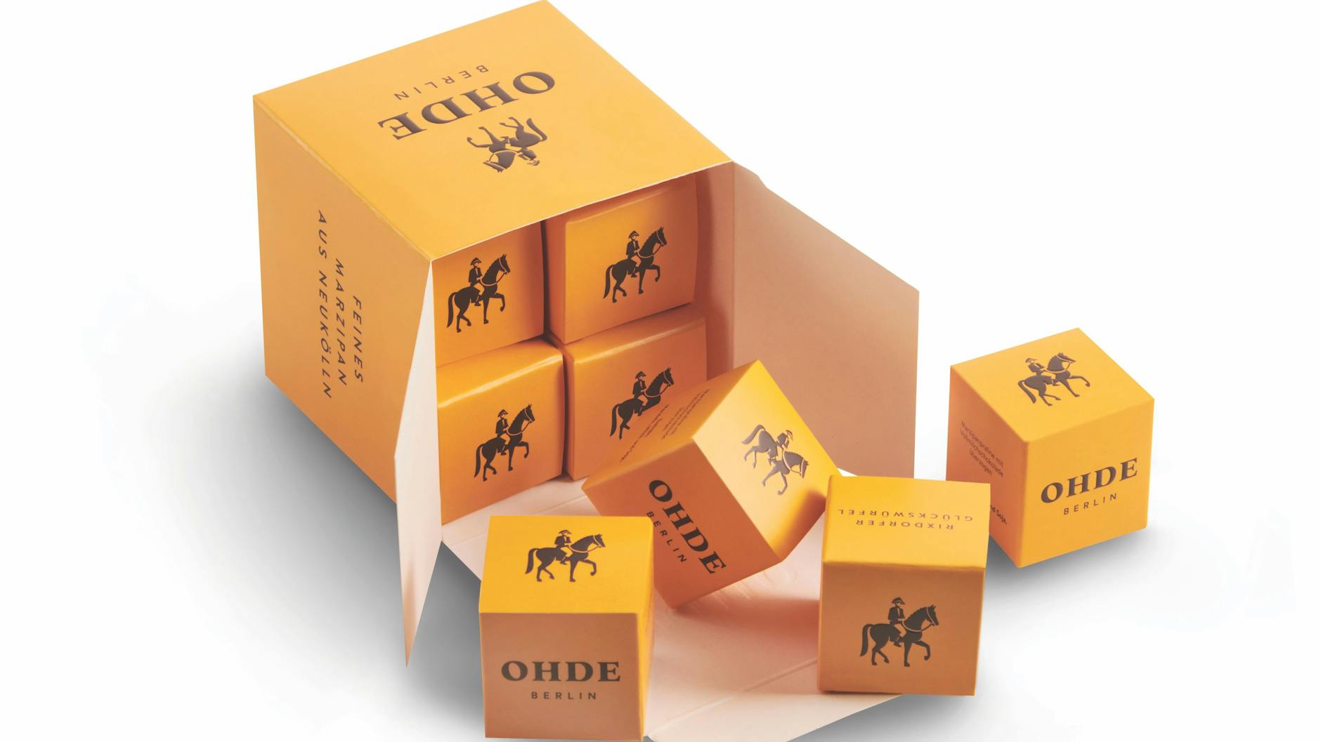 Der Rixdorfer Würfel ist ein Verkaufsschlager bei Ohde Marzipan. 