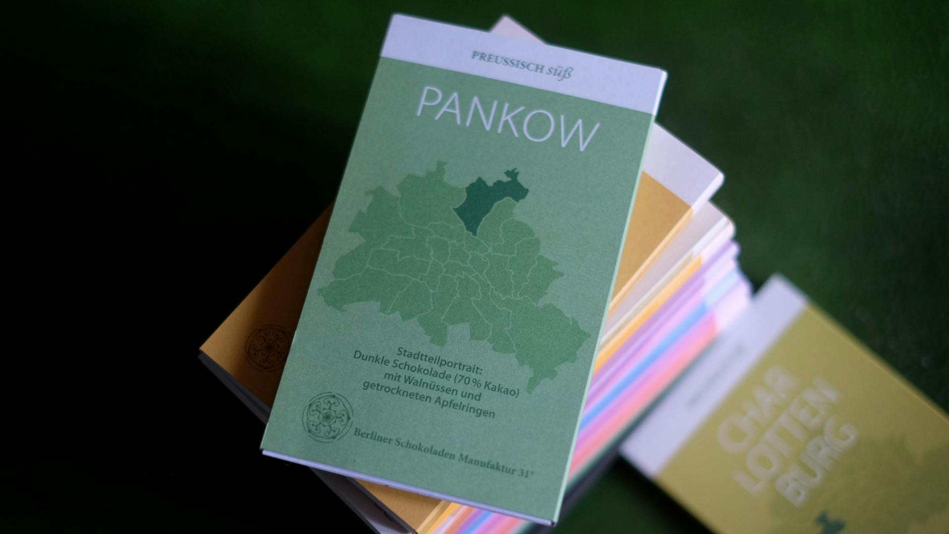 Die Stadtteil-Schokolade der Autorin Tanja Dückers gibt jedem Kiez eine besondere Note. 