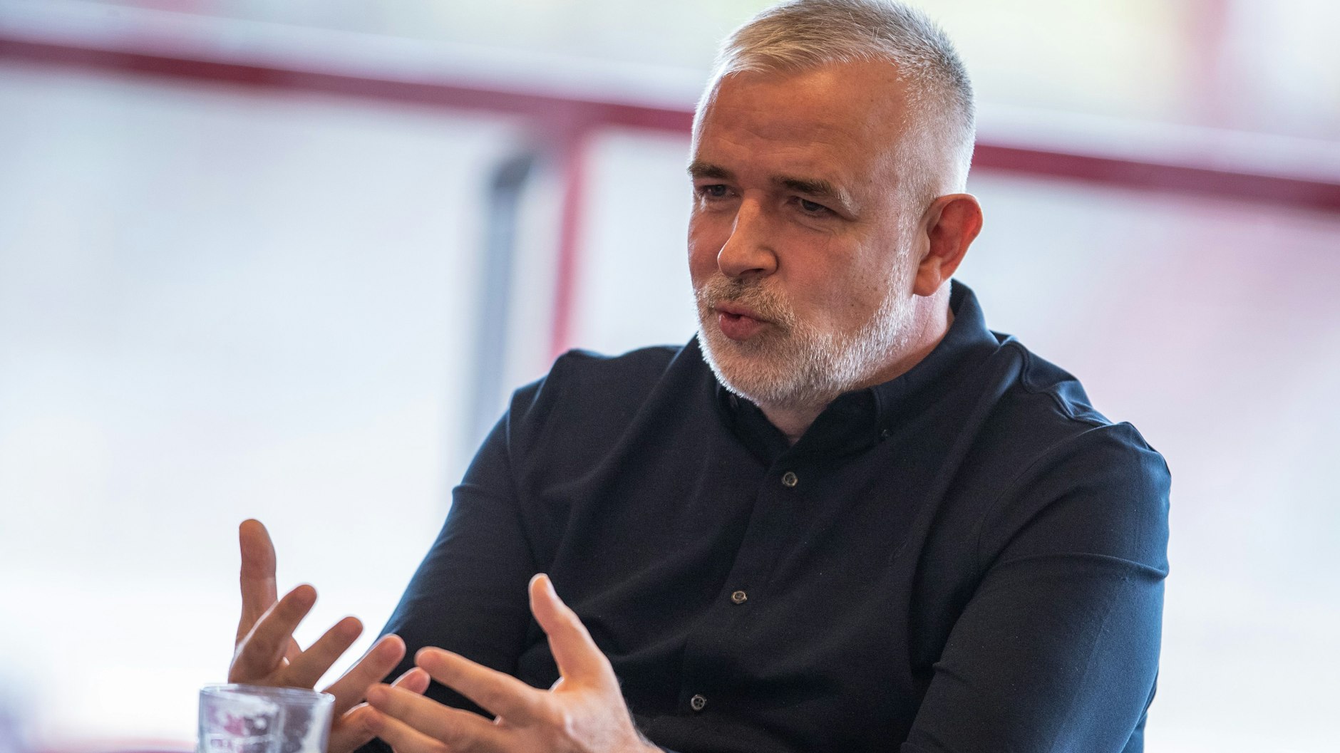 Dirk Zingler, Präsident des Fußball Bundesligisten 1. FC Union Berlin.