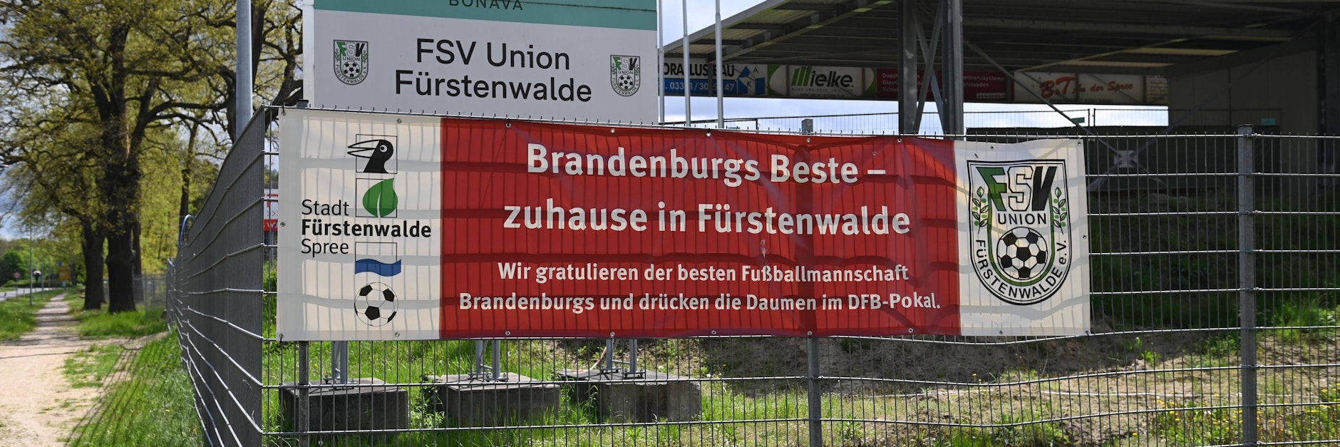 Hier in der Bonova-Arena in Fürstenwalde wurde ein Fan von Chemie Leipzig am 16. Februar 2020 von Polizisten übel verletzt.