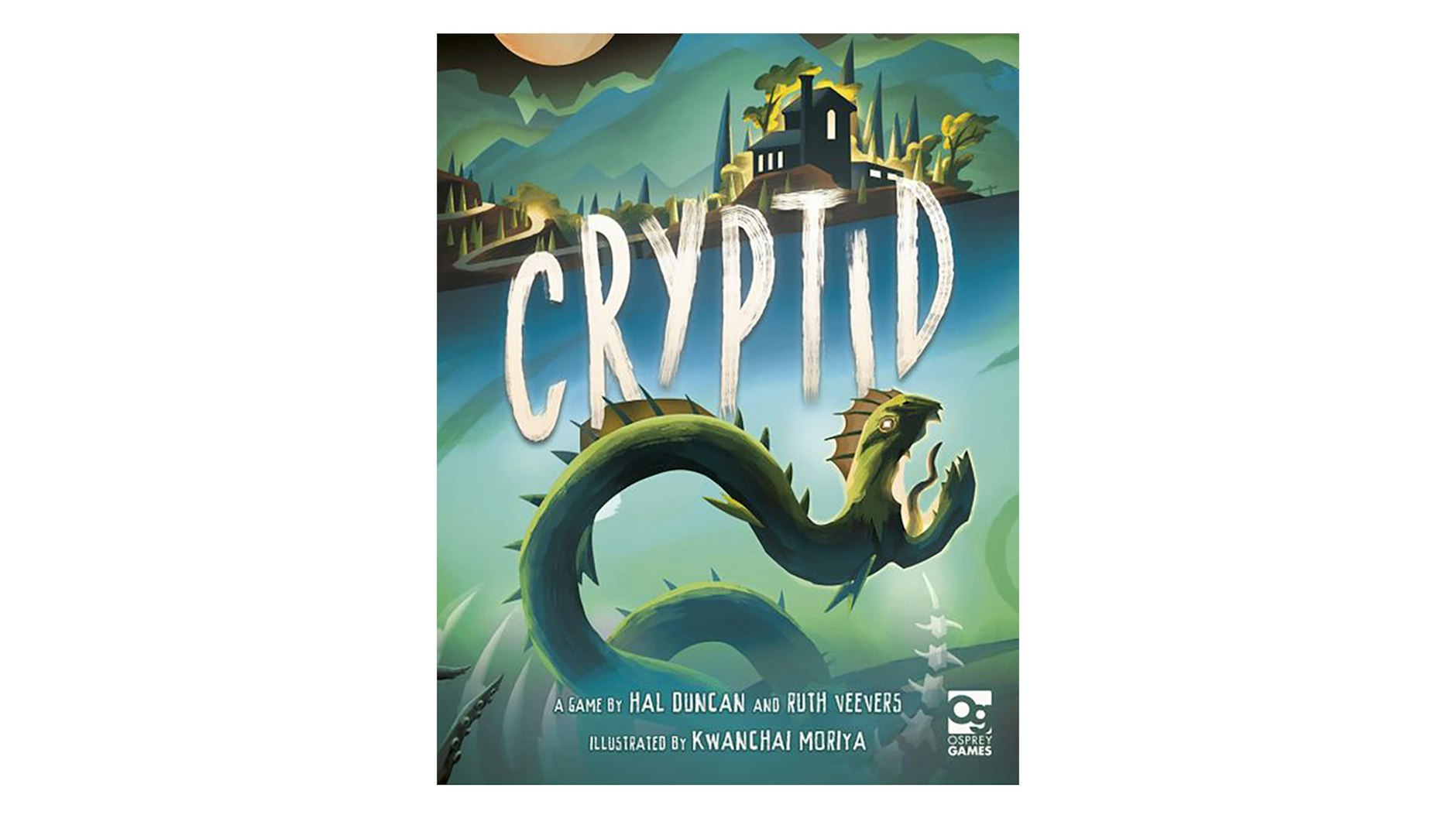  „Cryptid“ ist interaktives Deduktionsspiel, in dem die Spielenden den Aufenthaltsort einer Kreatur auf dem Spielplan finden müssen. 