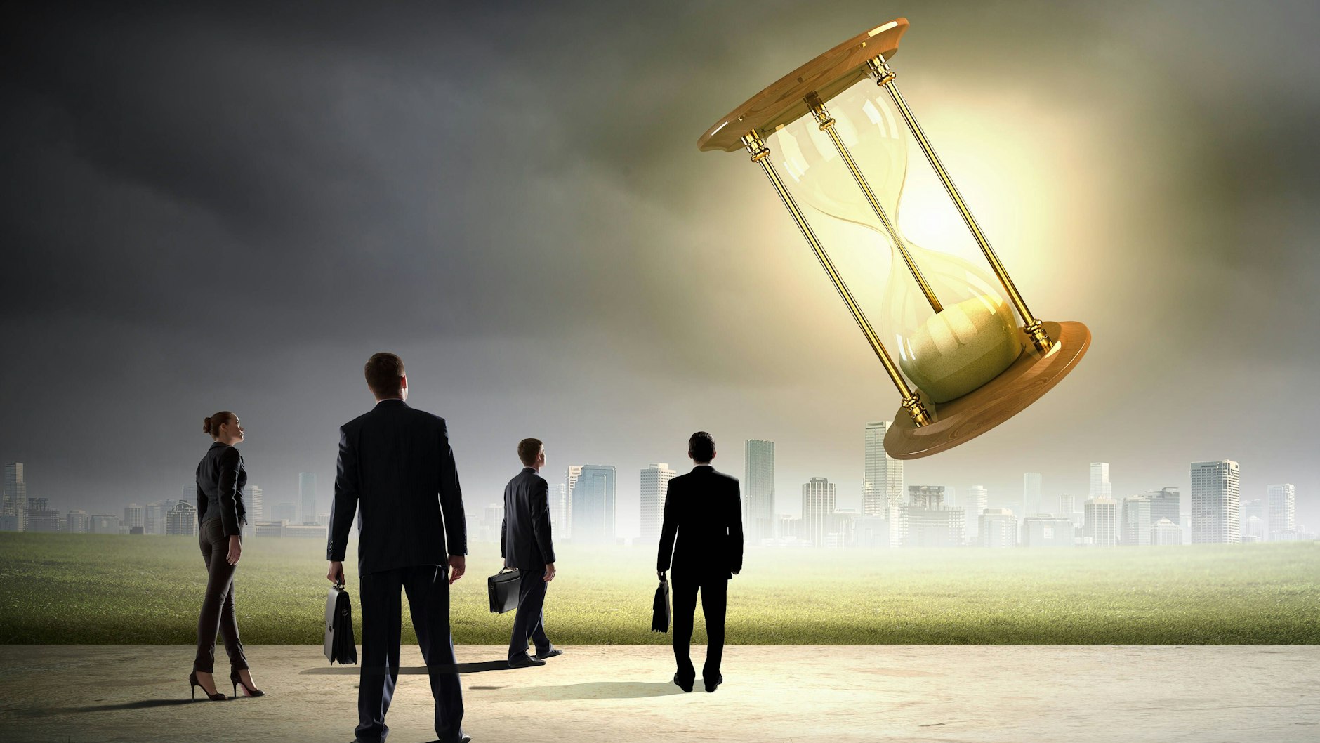 Läuft die Lebensuhr der Menschheit ab? Zumindest wird überall Panik geschoben.